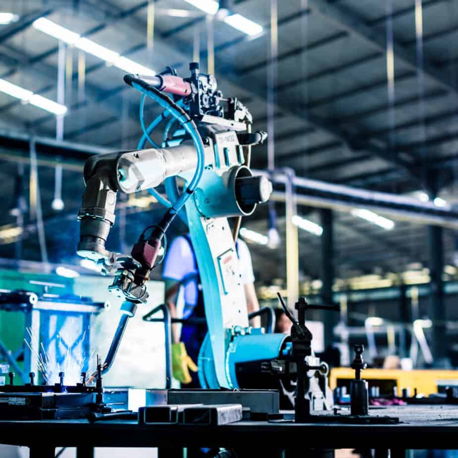 Industrial robot for contract manufacturing in Mexico
